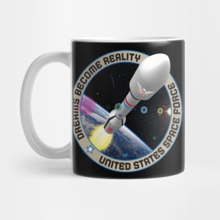 United States Space Force Dreams Mug